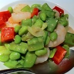 順風一路 - 夏野菜海鮮炒め