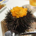 浜寿司 - 殻付きウニは二度美味しい