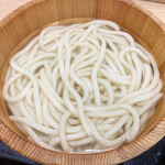 丸亀製麺 - 釜揚げうどん 特 500円→250円
            （釜揚げうどんの日 半額）