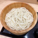 丸亀製麺 - 釜揚げうどん 特 500円→250円
            （釜揚げうどんの日 半額）