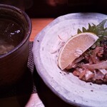 心楽 - 大好き鯛のなめろう。