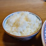 成龍飯店 - ライス(160円税)です。