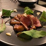 藤沢 肉料理専門店 瑞流 - 鴨フィレ肉のカシスソース