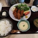 海鮮 魚こう - カキフライ定食