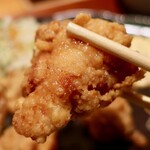 赤坂ごだいご はなれ - 鶏唐揚げのタルタル定食（1000円）
