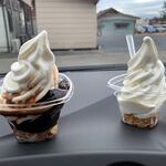 ハッピーベリー - コーヒーゼリーサンデーとソフトクリーム★2020/9