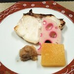 ホテル山水 - メヌケ酒粕焼き