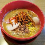 ラーメン おこじょ - 毛ガニの味噌ラーメン