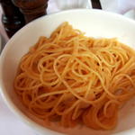 ビストロ バンマリー - サ-ビスで頂いた明太クリ-ムパスタ