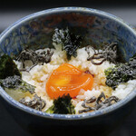 Kuroya's egg-cooked rice (Owari egg)