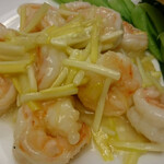 東天閣 - 海鮮の二種盛り