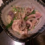 くいもの屋わん - もつポン378円(2012/07)