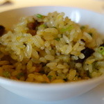 倶楽湾 - ランチコース：自家製燻製肉のチャーハン