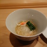 鮨 むらやま - 蕪のズワイガニ餡かけ