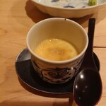 鮨 むらやま - このわたの茶碗蒸し