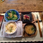 和美sabi - プレートランチ（グラタン）１１００円