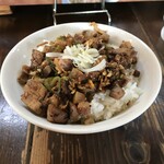 麺小屋 - ミニ玉子チャーシュー丼