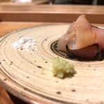 焼き鳥 とりら - ササミ昆布締め