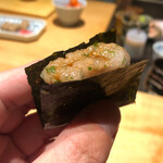 焼き鳥 とりら - 骨岸海苔巻鮨