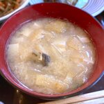 さくら本店 - (ﾗﾝﾁ)さくら定食 味噌汁　2020.10.27