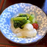 さくら本店 - (ﾗﾝﾁ)さくら定食 お漬物　2020.10.27