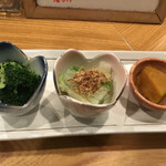 魚北水産 - お通しのブロッコリーがおいしい件