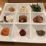 魚北水産 - アテ9種　あー、ジャパンが呼んでる