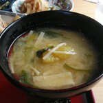 Azuki Shobo - 11/3的週替午餐！！！味噌湯