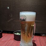 居酒家 土間土間 - お通しと生ビール