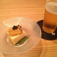 尾崎幸隆 - 卵豆腐の雲丹キャビア添え