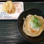 Hanamaru Udon - おろししょうゆ（小）+煮込み大根天