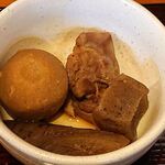 天ぷら 酎兵衛 - 天ぷら 酎兵衛 ＠西葛西 ランチに付く鶏肉と根菜類の煮物