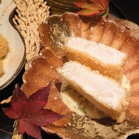 ぎんざ 一二岐 - 寒ブリのフライ