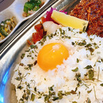 Sumiyaki Dori Satou - 卵黄乗せ