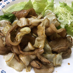 居喰処 光 - 2020/11/03
      本日の日替り 豚肉キャベツ炒め 500円
      ✳︎副菜はエビのフリッター オーロラソース