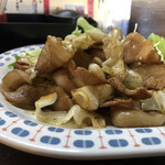 居喰処 光 - 2020/11/03
      本日の日替り 豚肉キャベツ炒め 500円
      ✳︎副菜はエビのフリッター オーロラソース