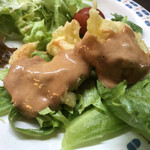 居喰処 光 - 2020/11/03
      本日の日替り 豚肉キャベツ炒め 500円
      ✳︎副菜はエビのフリッター オーロラソース