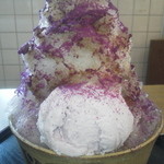 鶴亀堂ぜんざい - 紅芋黒糖ぜんざい