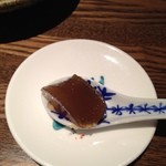 器楽亭 - アワビエキス煮凝り