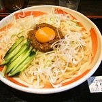 小平うどん - 冷やしゴマ肉味噌うどん！