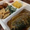 赤岳天望荘 - 朝食のメインは鯖の味噌煮
