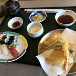 小城 - お寿司と天ぷらのランチ