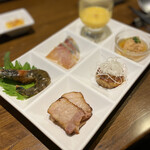 豊栄 - 前菜盛り合わせ