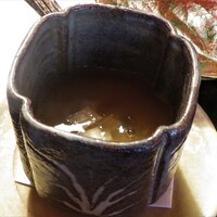 杦 - 先付け　丸の玉蒸し