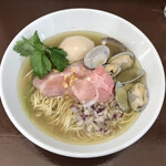 中華そば うお青 - 上中華(海塩)