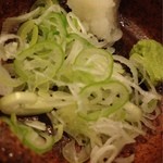 手挽きそば 一心 - 2012.7  薬味♪