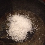 手挽きそば 一心 - 2012.7  天ぷら用のお塩♪