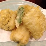 手挽きそば 一心 - 2012.7  あなご天♪