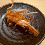 寿司大 - エビの頭のから揚げ