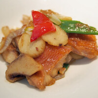 中国料理 桃李 ホテル日航大阪 - 金目鯛といろいろ野菜のXO醤炒め
